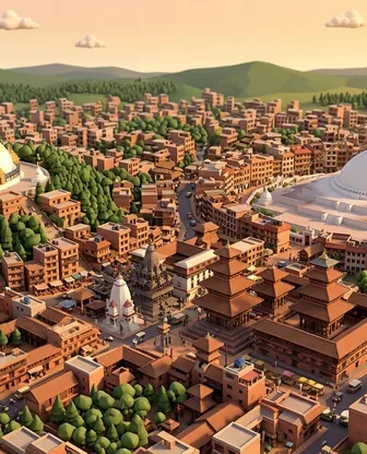 Illustration for 3 Days in Kathmandu — First-Timer Highlights