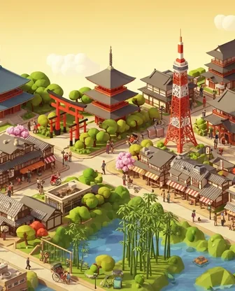 Illustration for 3 Days in Kyoto — First-Timer Highlights