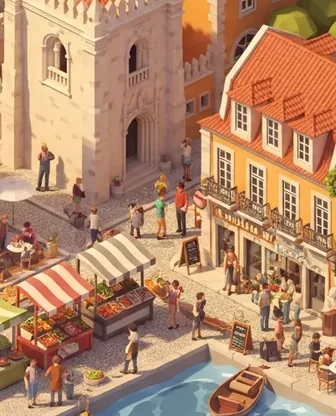 Illustration for 2 Days in Lisbon — Food & Wine