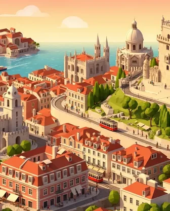 Illustration for 2 Days in Lisbon — Romance