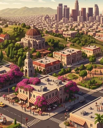 Illustration for 2 Days in Los Angeles — Romance