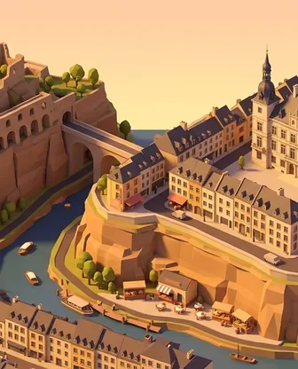 Illustration for 2 Days in Luxembourg City — Food & Wine