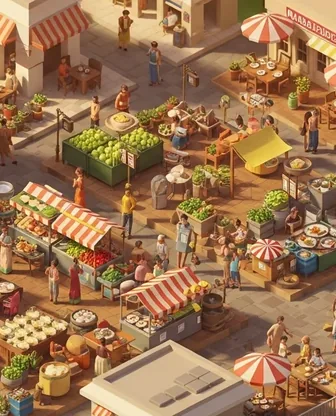 Illustration for 2 Days in Mahabalipuram — Food & Wine