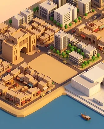 Illustration for 2 Days in Manama — Food & Wine