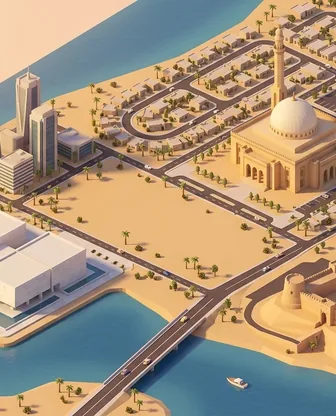 Illustration for 2 Days in Manama — Romance