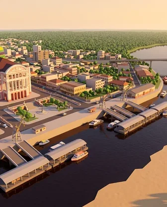 Illustration for 3 Days in Manaus — Culture & History