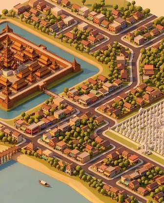 Illustration for 2 Days in Mandalay — A Romantic Escape