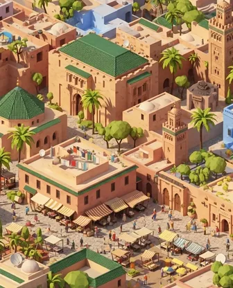 Illustration for 3 Days in Marrakech — Culture & History