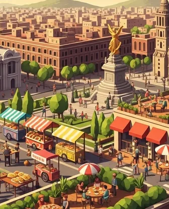 Illustration for 2 Days in Mexico City — Food & Wine
