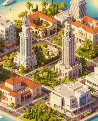 Illustration for 3 Days in Miami — Culture & History