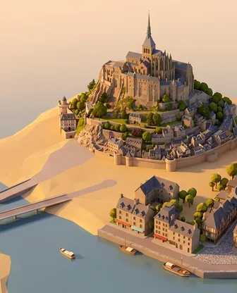 Illustration for 3 Days in Mont-Saint-Michel — Culture & History