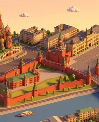 Illustration for 3 Days in Moscow — Family with Kids