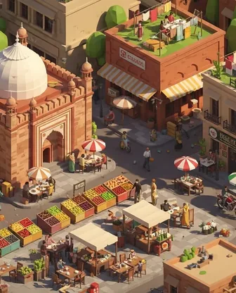 Illustration for 2 Days in Multan — Food & Wine