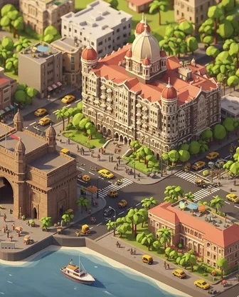 Illustration for 3 Days in Mumbai — First-Timer Highlights