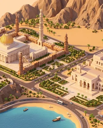 Illustration for 2 Days in Muscat — Romance