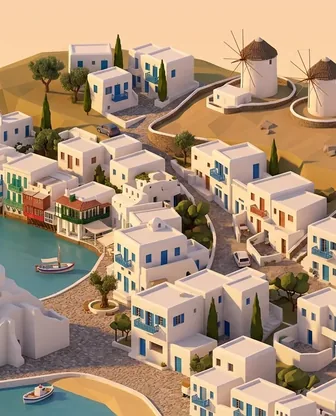 Illustration for 3 Days in Mykonos — First-Timer Highlights
