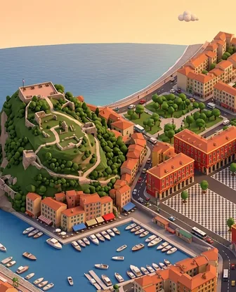 Illustration for 3 Days in Nice — Culture & History