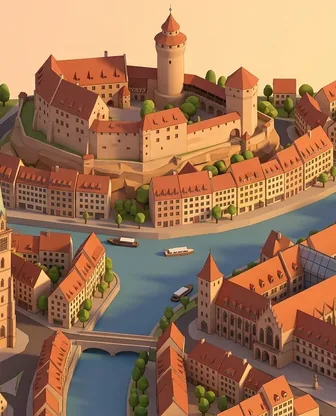 Illustration for 2 Days in Nuremberg — Romance
