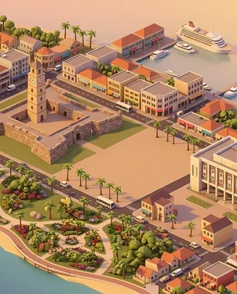 Illustration for 3 Days in Oranjestad — First-Timer Highlights