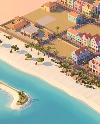 Illustration for 2 Days in Oranjestad — Romance