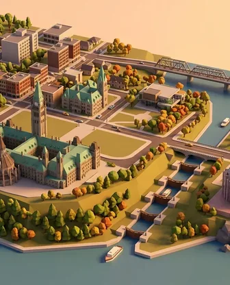 Illustration for 3 Days in Ottawa — Culture & History