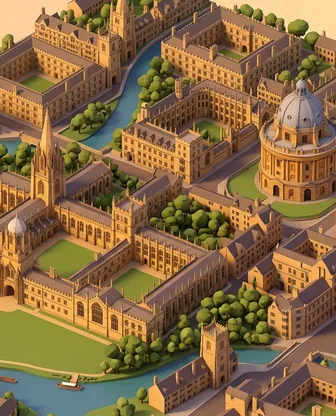 Illustration for 3 Days in Oxford — Culture & History