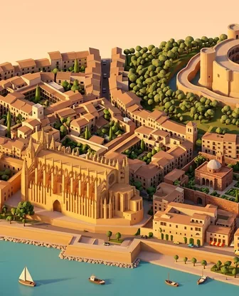 Illustration for 2 Days in Palma — Romance
