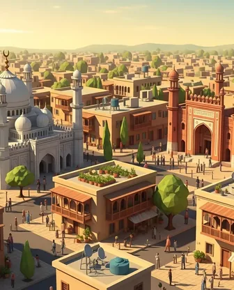 Illustration for 3 Days in Peshawar — Culture & History