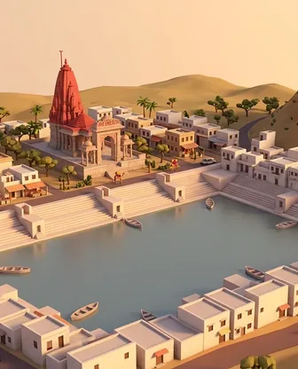 Illustration for 3 Days in Pushkar — Culture & History