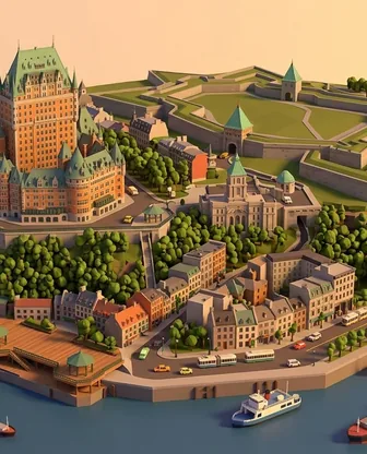 Illustration for 3 Days in Quebec City — Family with Kids