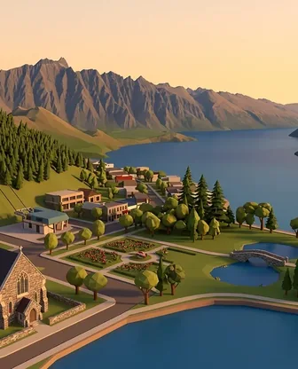 Illustration for 3 Days in Queenstown — Culture & History