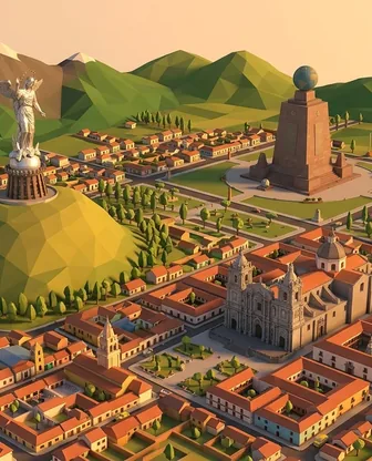 Illustration for 3 Days in Quito — Culture & History