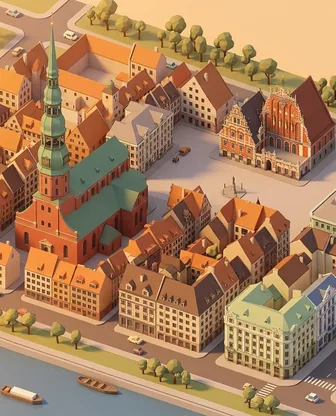 Illustration for 2 Days in Riga — Romance