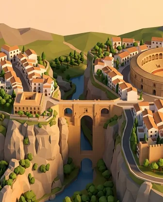 Illustration for 3 Days in Ronda — Culture & History