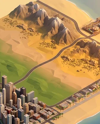 Illustration for Route 66 Adventure