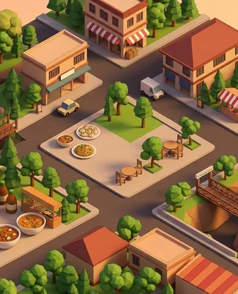 Illustration for 2 Days in Shillong — Food & Wine