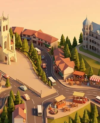Illustration for 2 Days in Shimla — Food & Wine