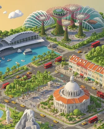 Illustration for 3 Days in Singapore — First-Timer Highlights