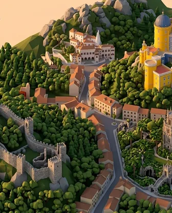 Illustration for 3 Days in Sintra — Culture & History