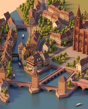 Illustration for 3 Days in Strasbourg — Culture & History