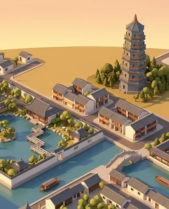 Illustration for 3 Days in Suzhou — Culture & History