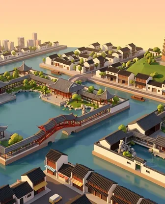Illustration for 3 Days in Suzhou — First-Timer Highlights