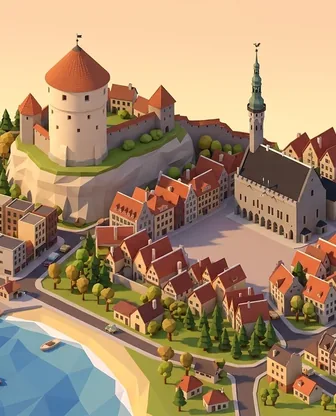Illustration for 3 Days in Tallinn — Family with Kids
