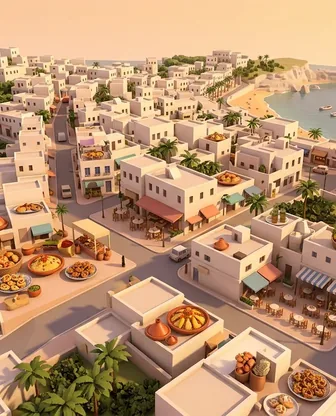 Illustration for 2 Days in Tangier — Food & Wine