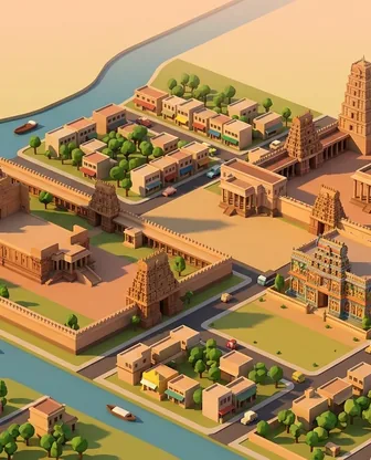 Illustration for 3 Days in Thanjavur — Family with Kids