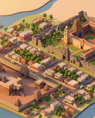 Illustration for 3 Days in Thanjavur — First-Timer Highlights