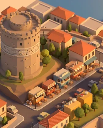 Illustration for 2 Days in Thessaloniki — Food & Wine