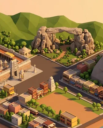 Illustration for 2 Days in Tirupati — Romance