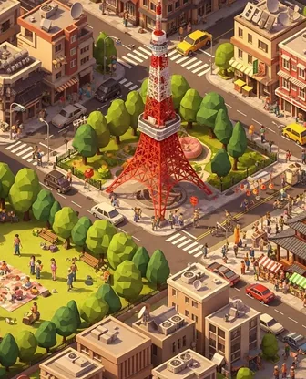 Illustration for 3 Days in Tokyo — Family with Kids