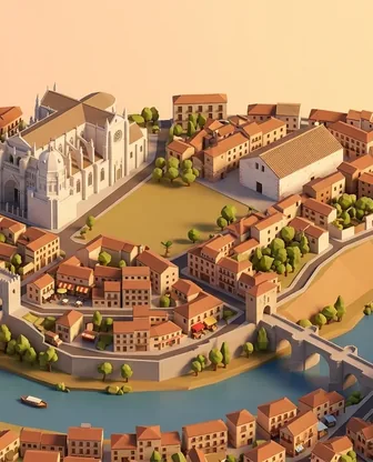 Illustration for 2 Days in Toledo — Food & Wine